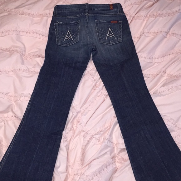 7 For All Mankind A-Pocket Bootcut Jeans - Picture 5 of 5